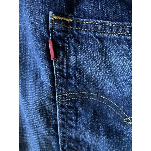 Levi’s 514 Men’s Straight Fit Jeans Blue Denim Size 38x34 Classic Style - Picture 6 of 6